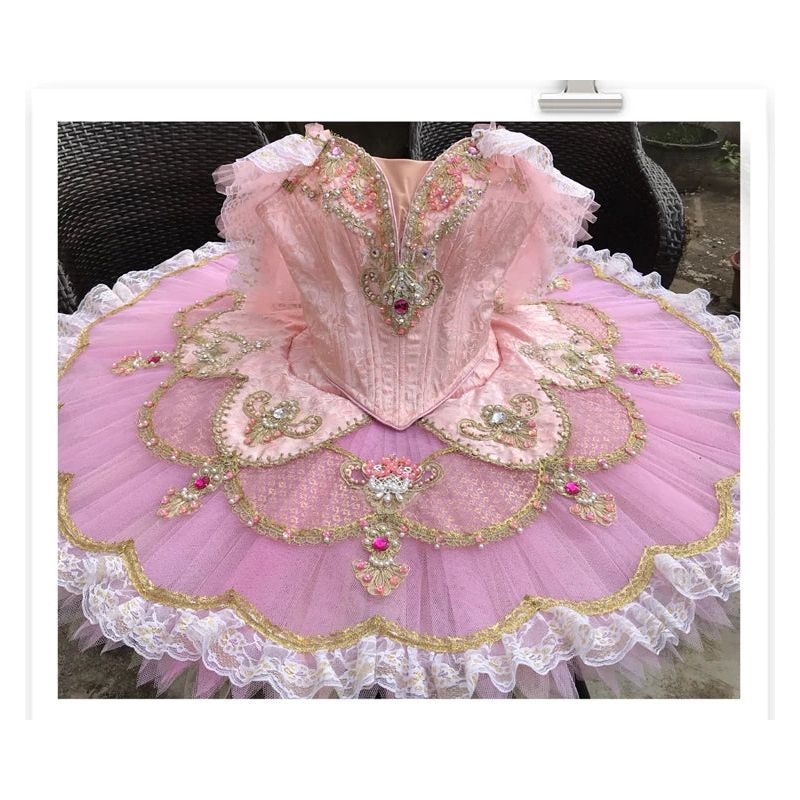 Pink Sleeping Beauty Variation Professional Ballet Tutu