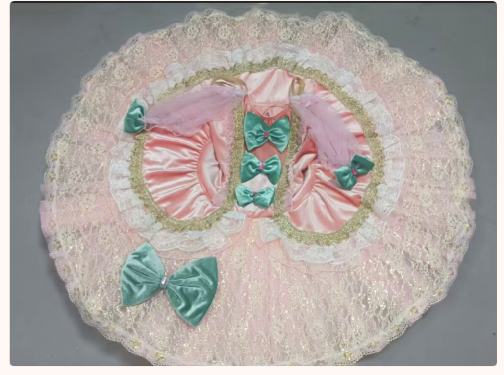 Simple Pancake Fairy Doll Kids Tutu Dress (Limited time)