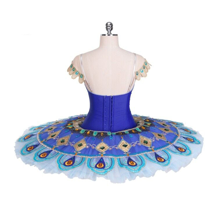 Blue/ or Green Bird Adorable Pancake Tutu