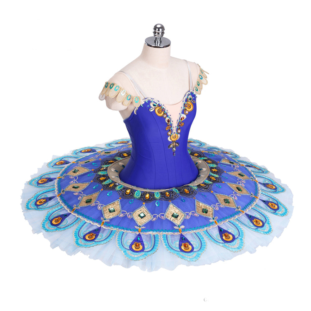 Blue/ or Green Bird Adorable Pancake Tutu
