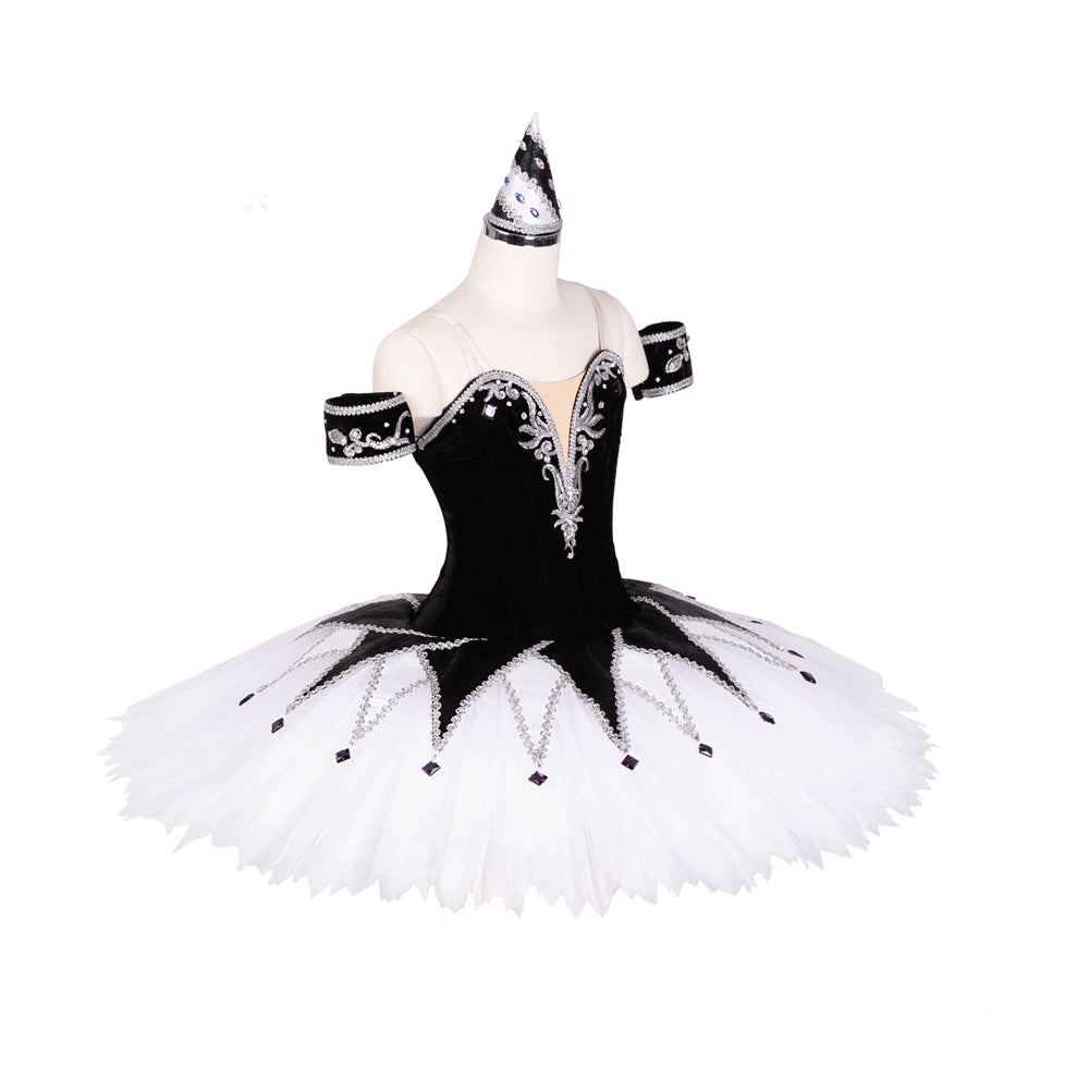 Black & White Doll Competition Pancake Tutu