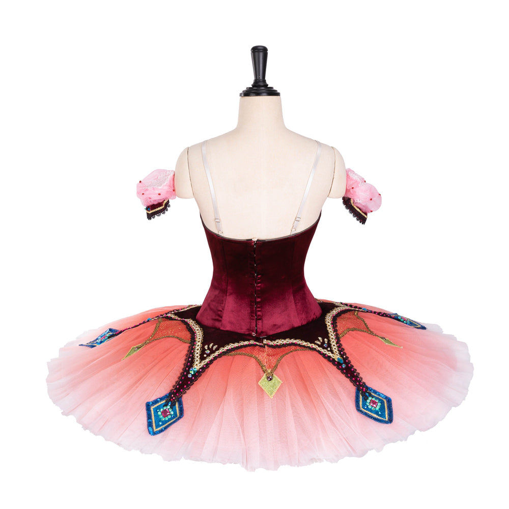 La Bayadere Legacy Pancake Burgundy Tutu