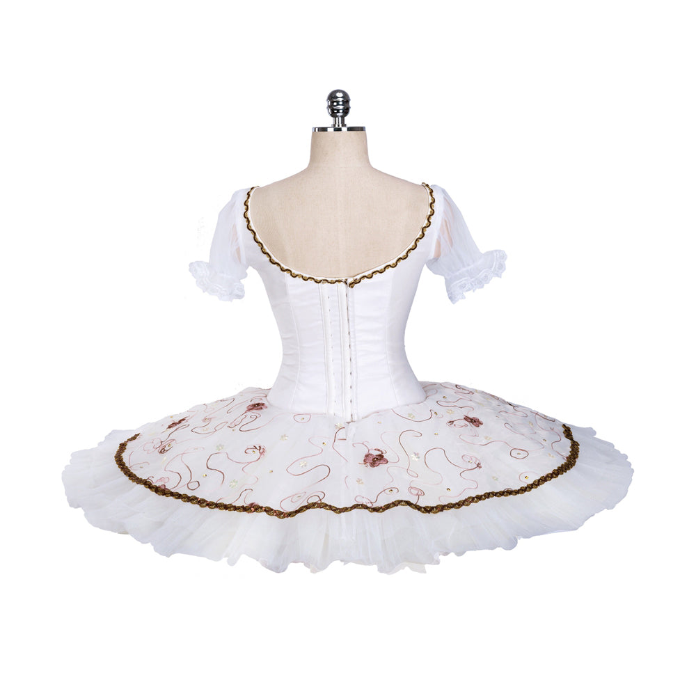 Golden Classical Peasant 2022 Pancake Tutu