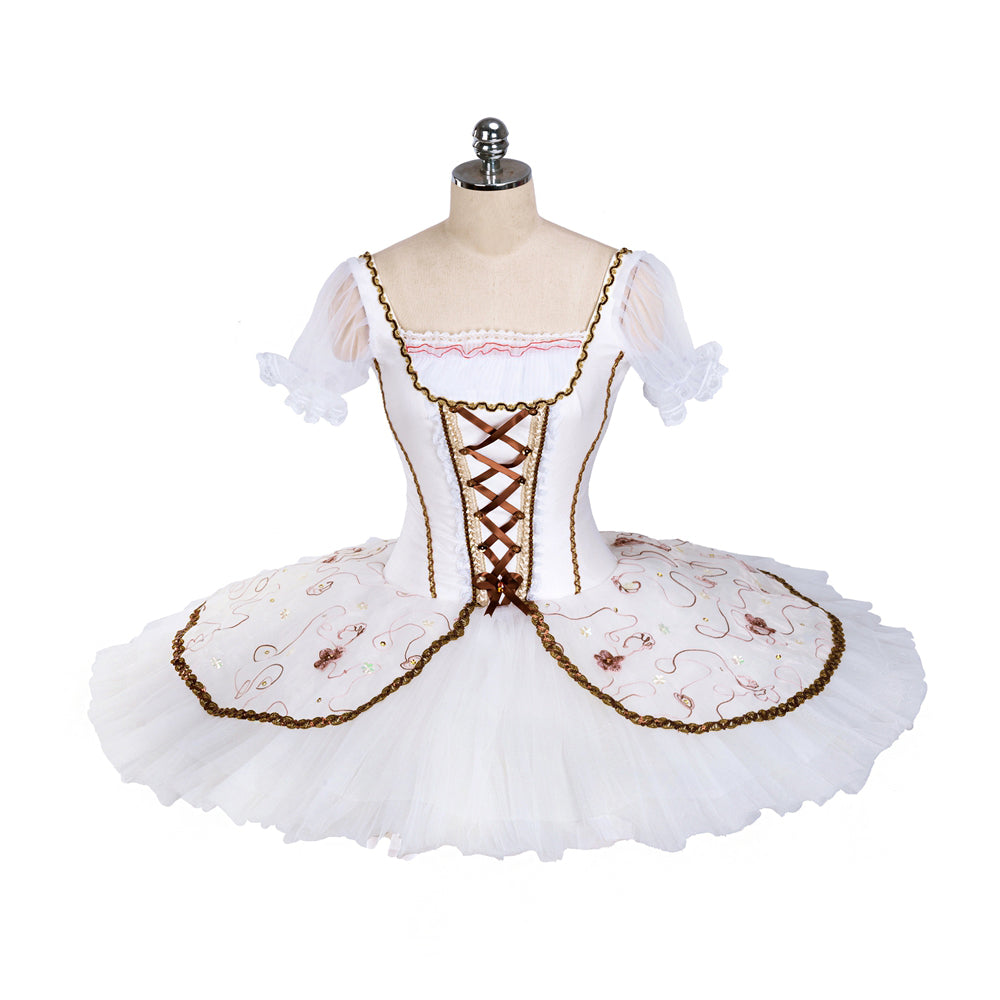 Golden Classical Peasant 2022 Pancake Tutu