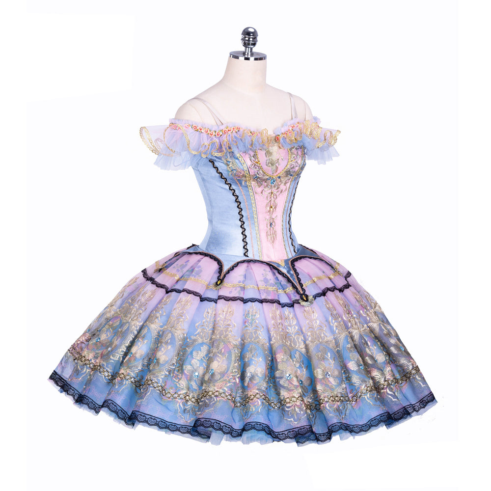 Golden Classical Peasant 2022 Pancake Tutu
