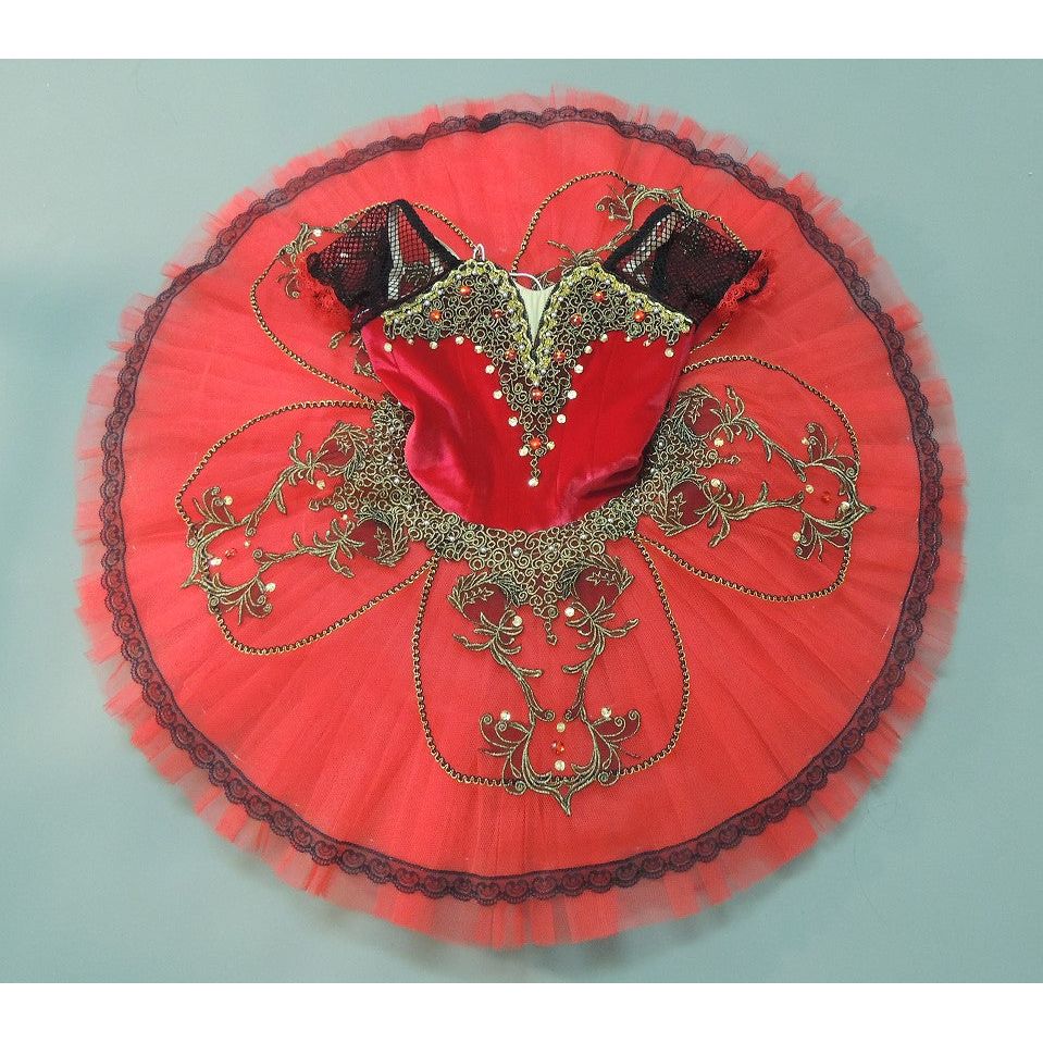 Spanish Kitri Variation Professional Pancake Tutu