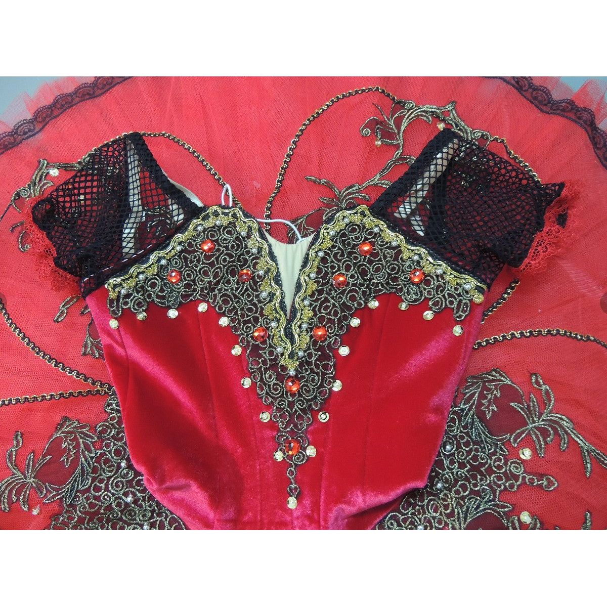Spanish Kitri Variation Professional Pancake Tutu