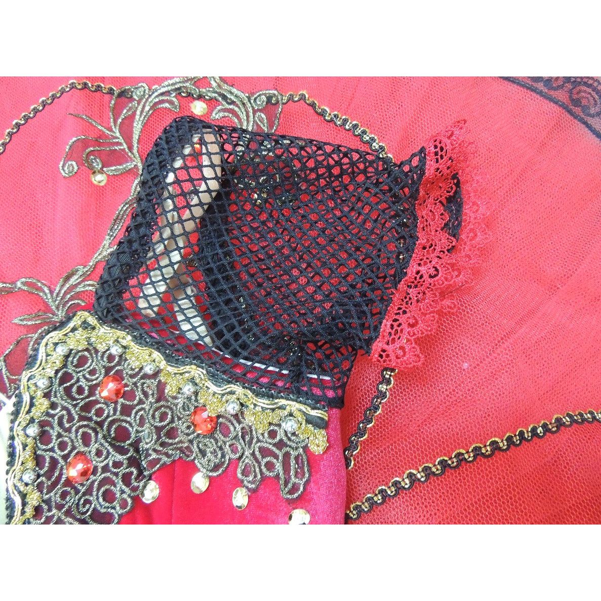 Spanish Kitri Variation Professional Pancake Tutu