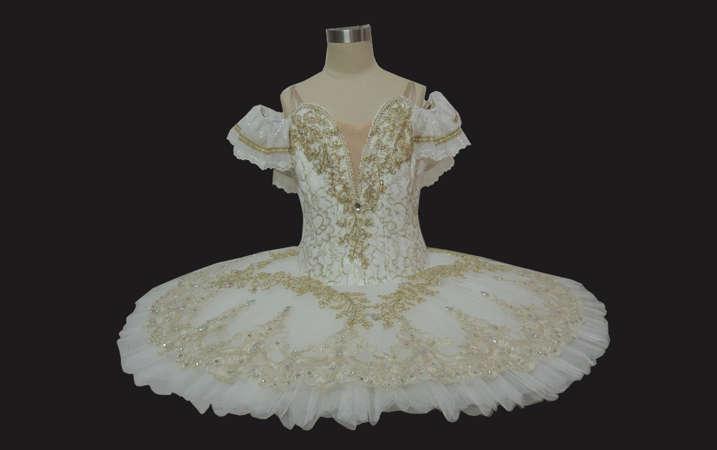 Layla Golden Cream or Pink Professional Pancake Tutu