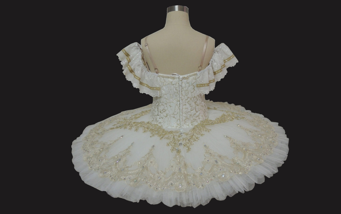 Layla Golden Cream or Pink Professional Pancake Tutu