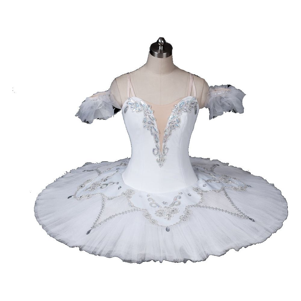 White Princess Premium pancake Ballet Tutu
