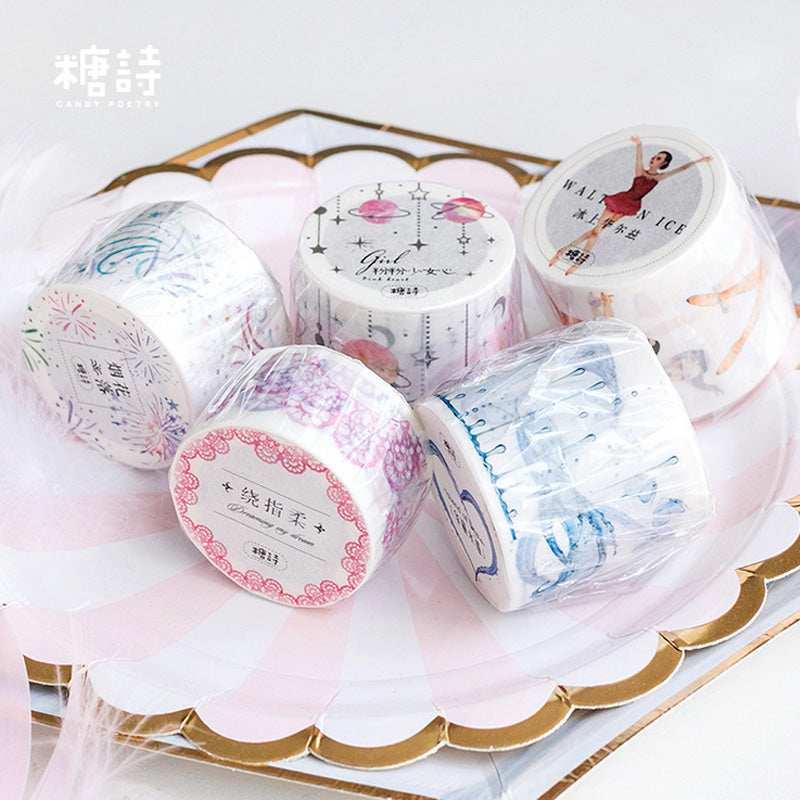 Ballerina Sticker Scrap-booking Craft