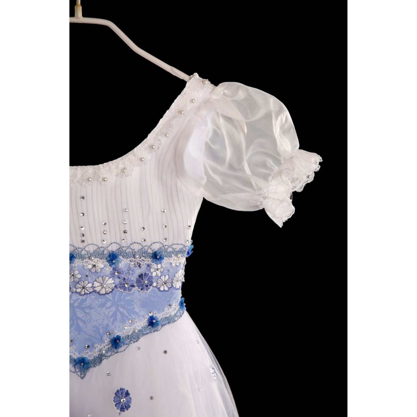 Romantic Peasant Ocean Blue Professional Ballet Tutu Dress