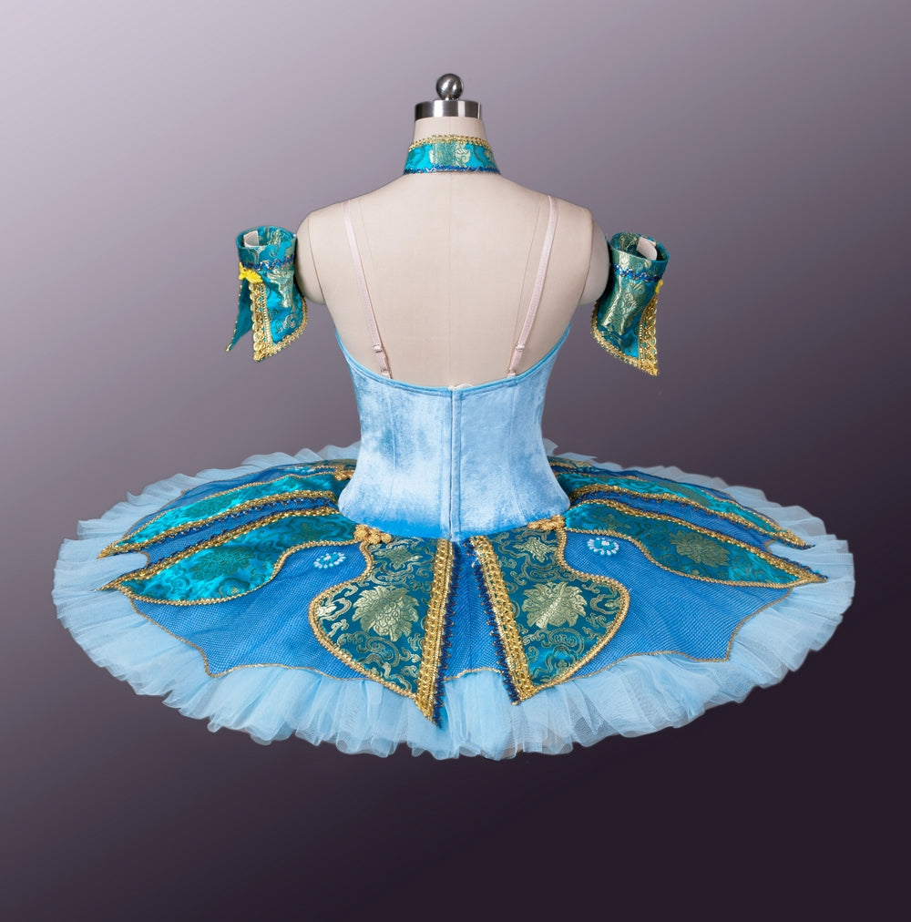 Professional Chinese Doll Ballet Tutu (Red or Blue)