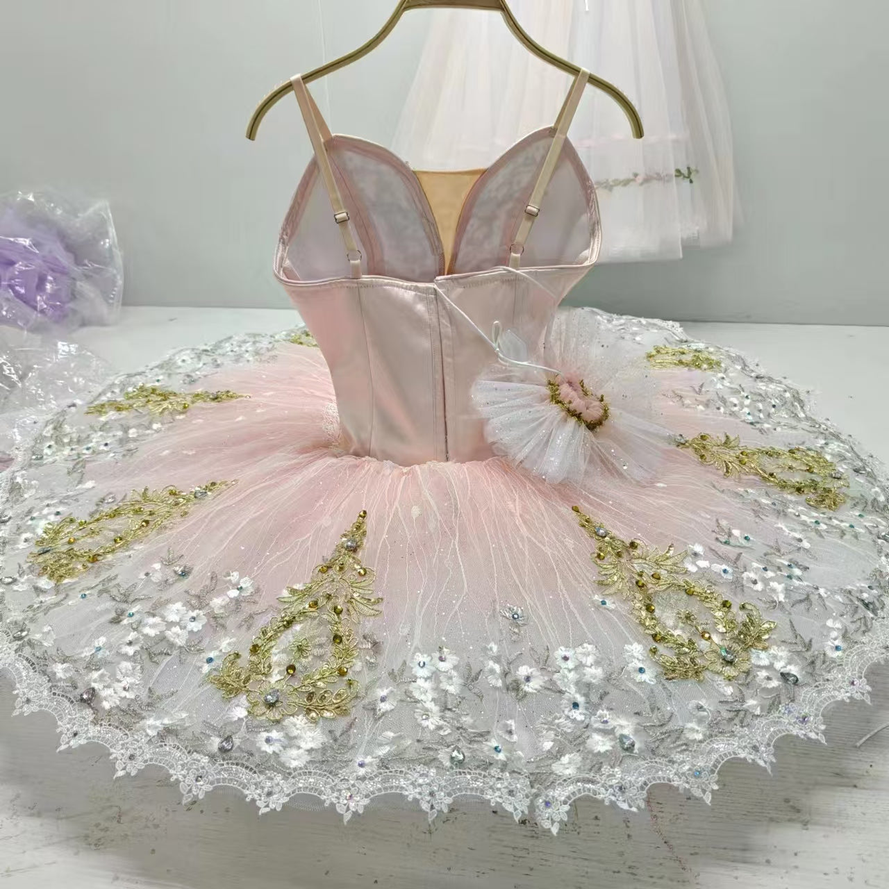 Lace Princess Lavender or Pink. New!