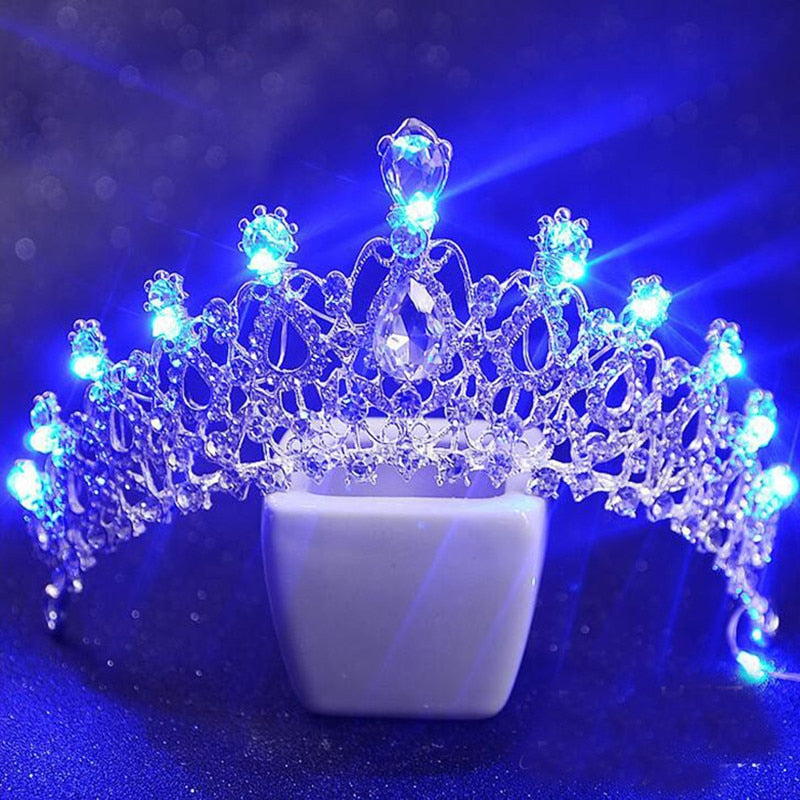 5 Colors Ballet Performance Led Light Crown