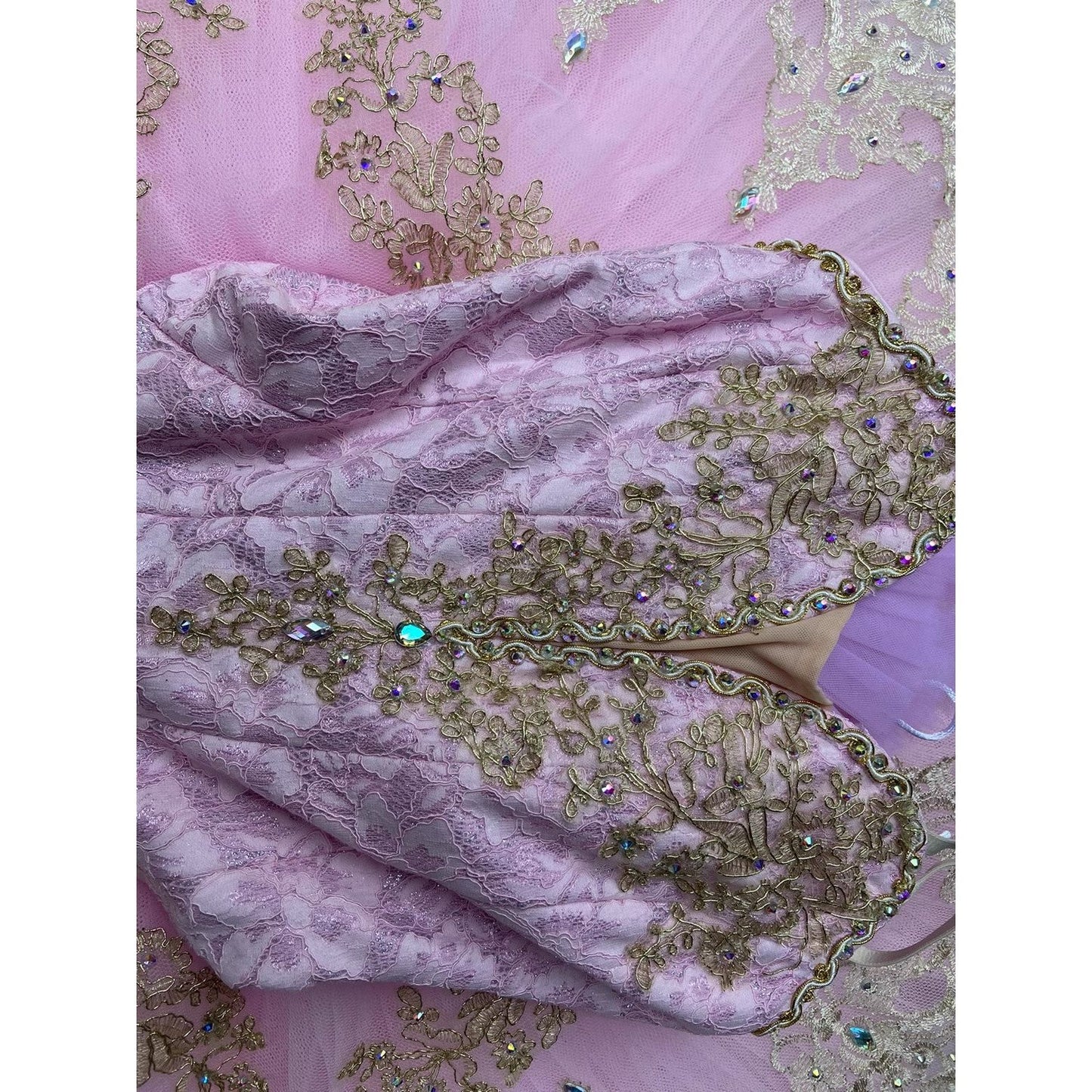 Professional Ivory or Pink Love Pancake Tutu