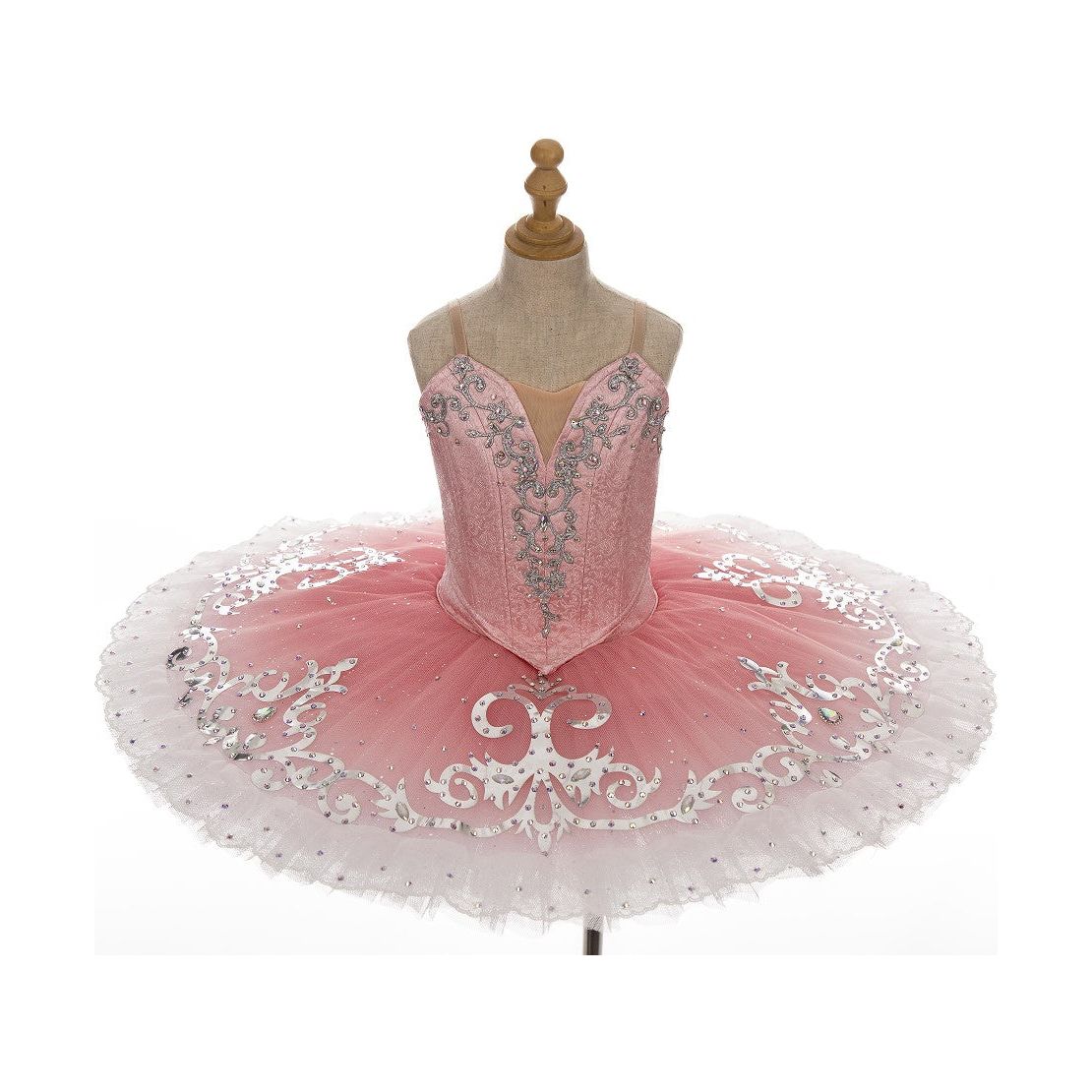 Lovely Pink and Silver Professional Tutu