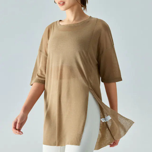 Lightweight Loose Fitness Cover-Up for Women