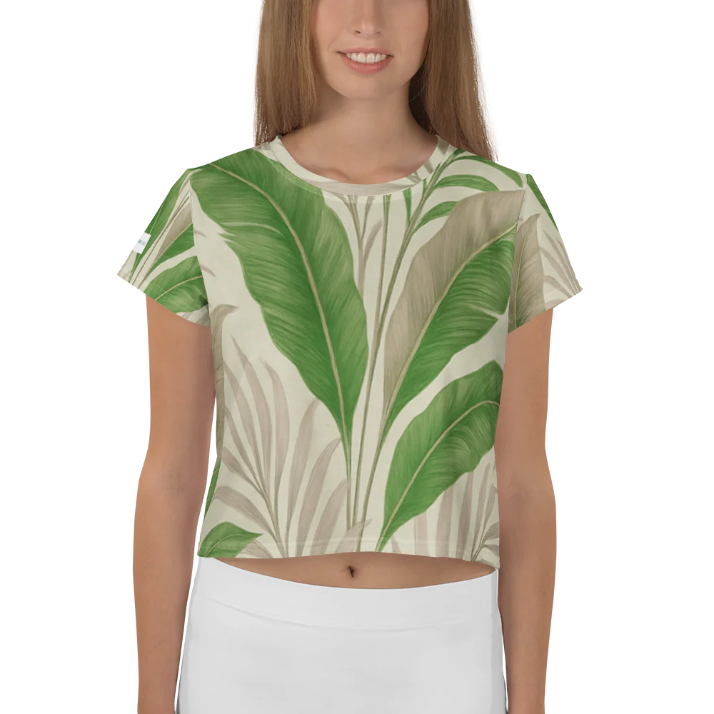 Bahama Nights Woodland Crop Tee