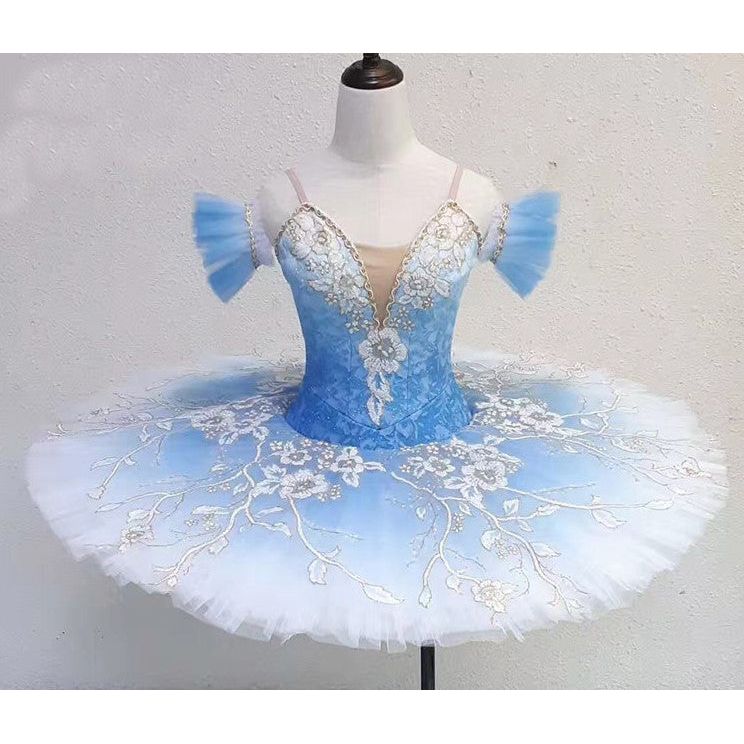 FLower Fairy Professional Ballet Tutu - Blue or Peach