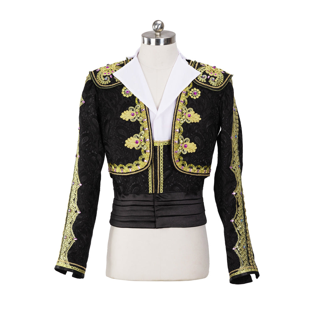 Dance Spanish Bolero Jacket Men's Professional Spanish Ballet