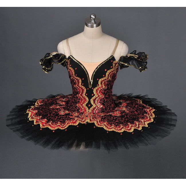 Fire Bird Pancake Tutu Dress