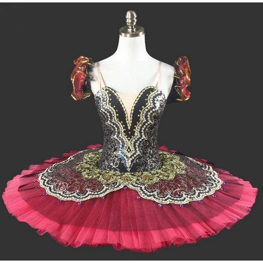 Don Quixote Ballet Pancake Tutu Dress