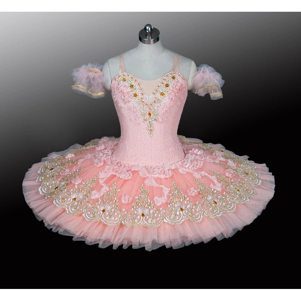 Peach Professional Classical Pancake Tutu