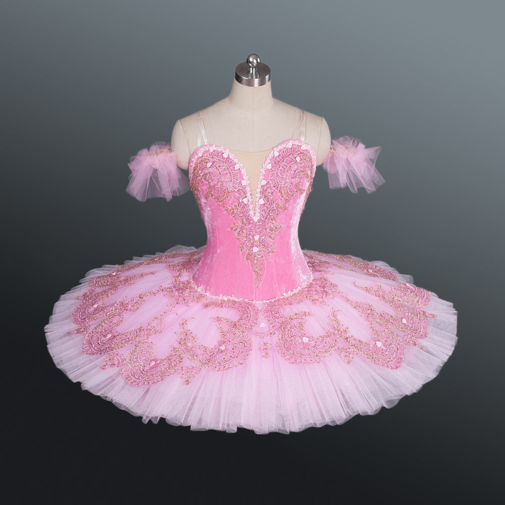 Professional Velvet Classical Ballet Tutu Dress