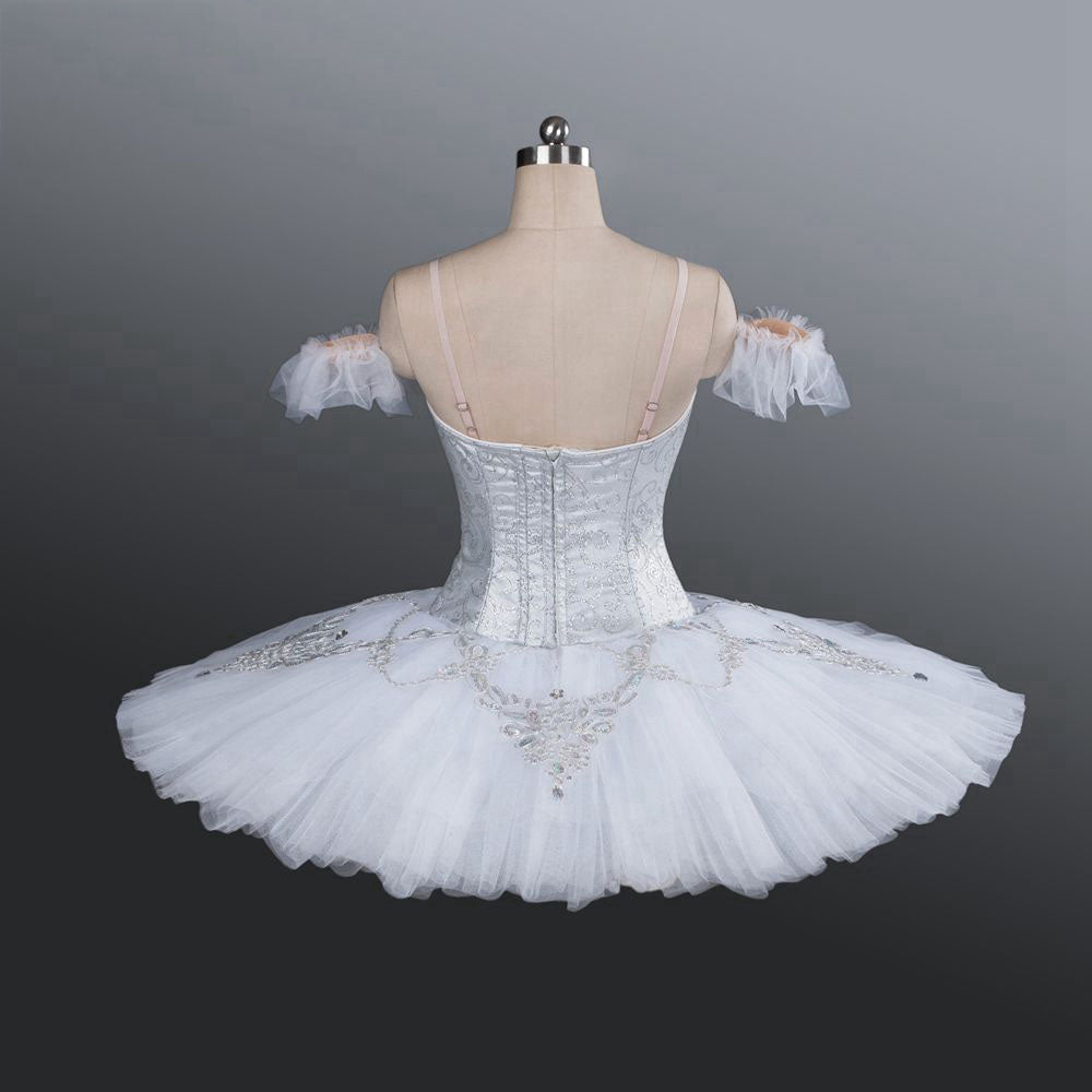Silver Snow Royal Wedding Classical Pancake Tutu