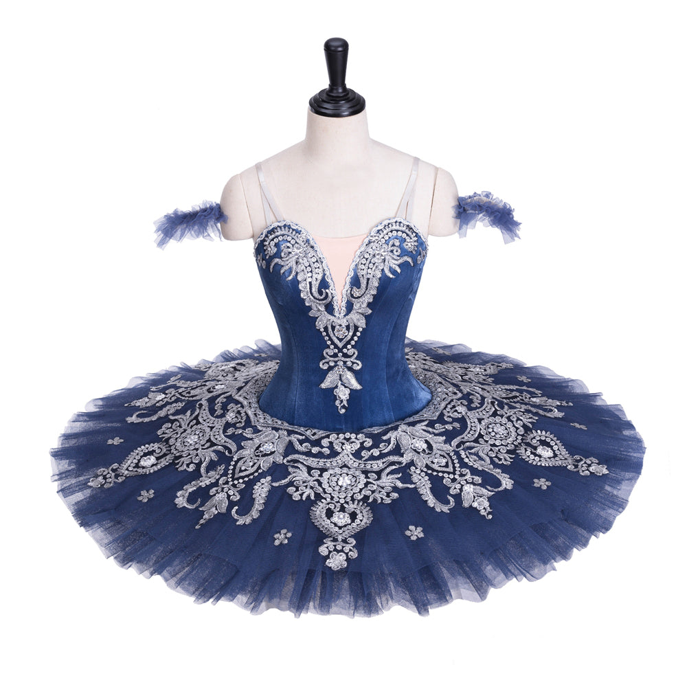 Navy Blue Snow or White Royal Pancake Tutu