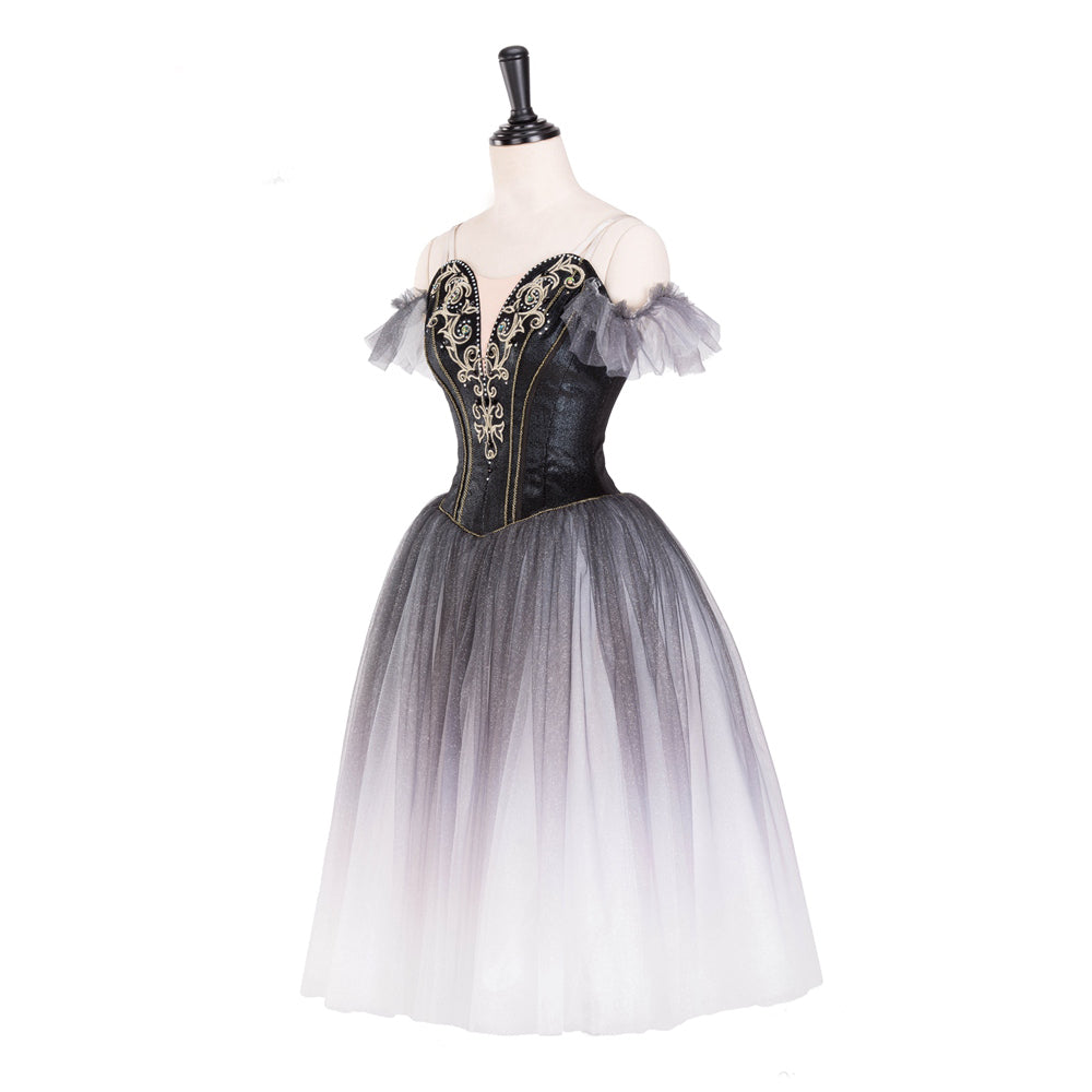Romantic Wine Rose Petal Professional Tutu Dress