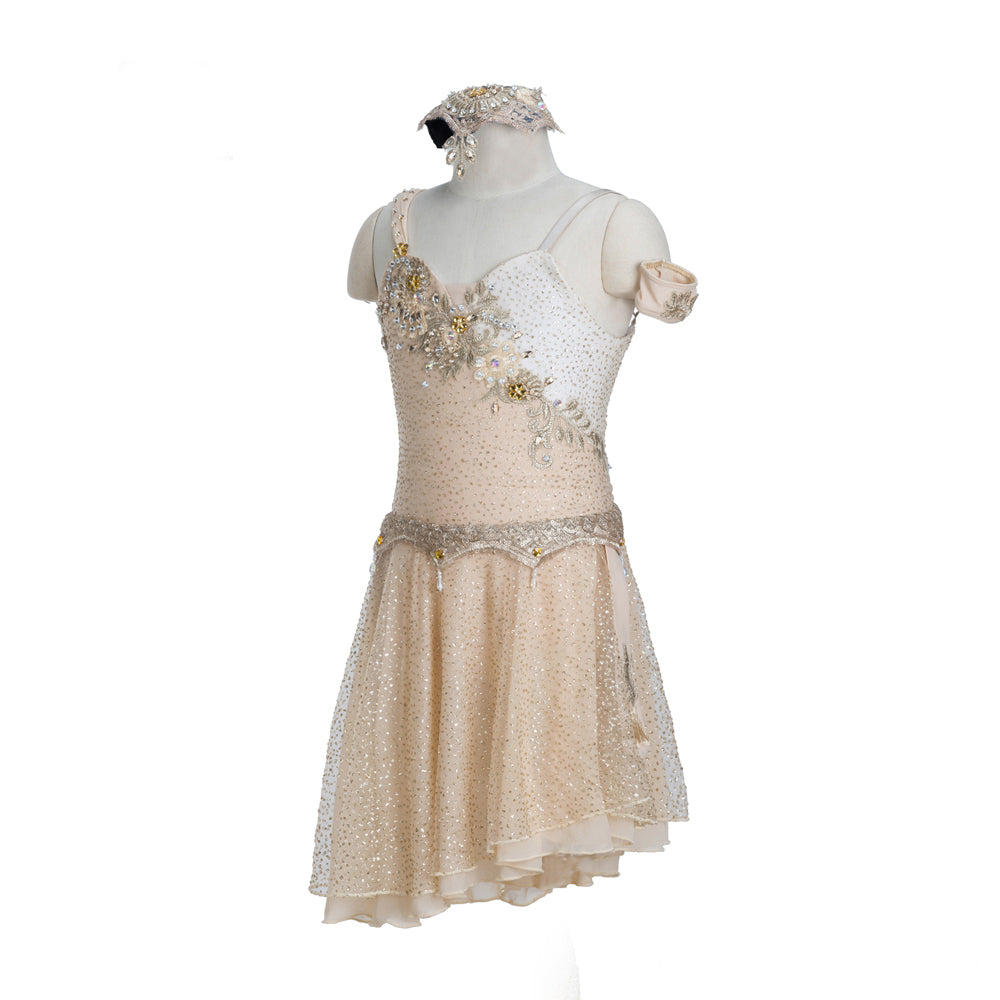 Professional Golden  Romantic Cupid Ballet Costume
