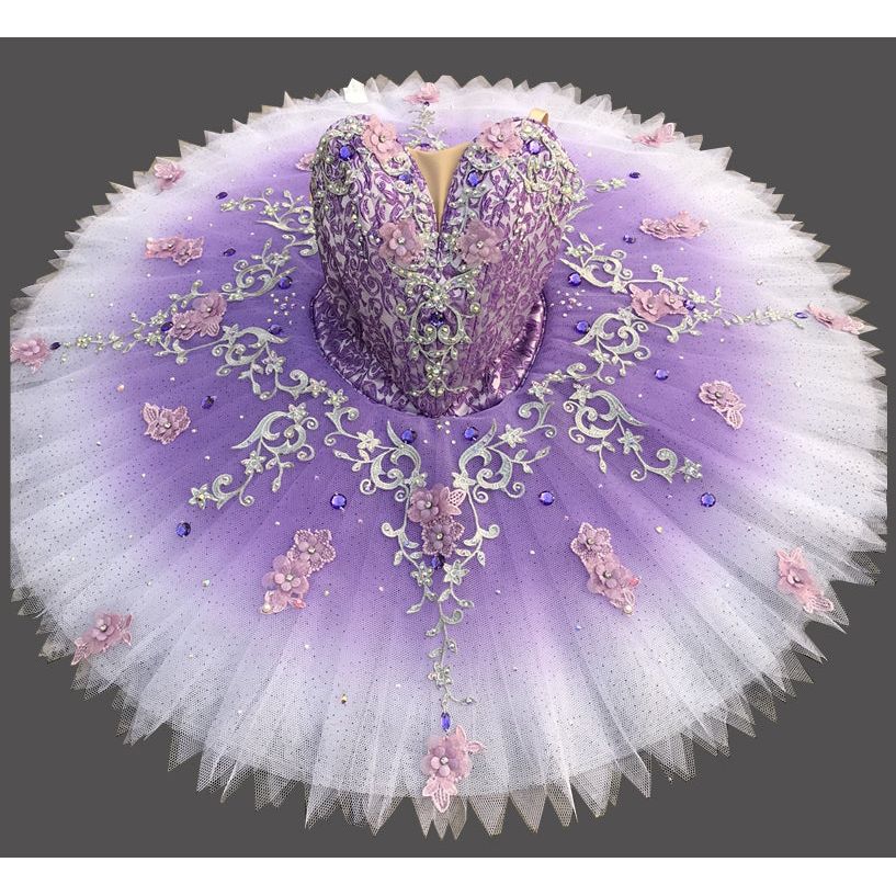 Legacy Premium Collection Ombre Lilac, Sugar Plum, Snow, Aurora Pancake Tutu - 11 Styles