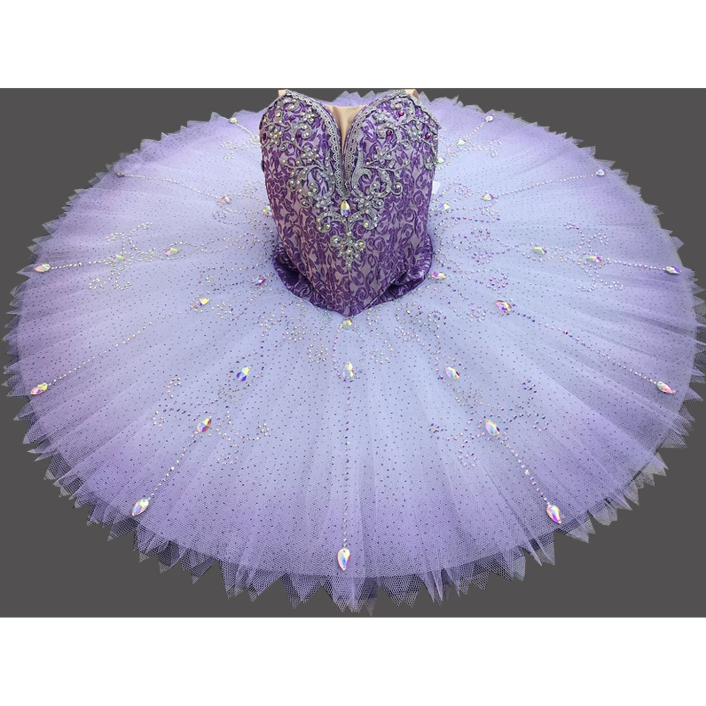 Legacy Premium Collection Ombre Lilac, Sugar Plum, Snow, Aurora Pancake Tutu - 11 Styles