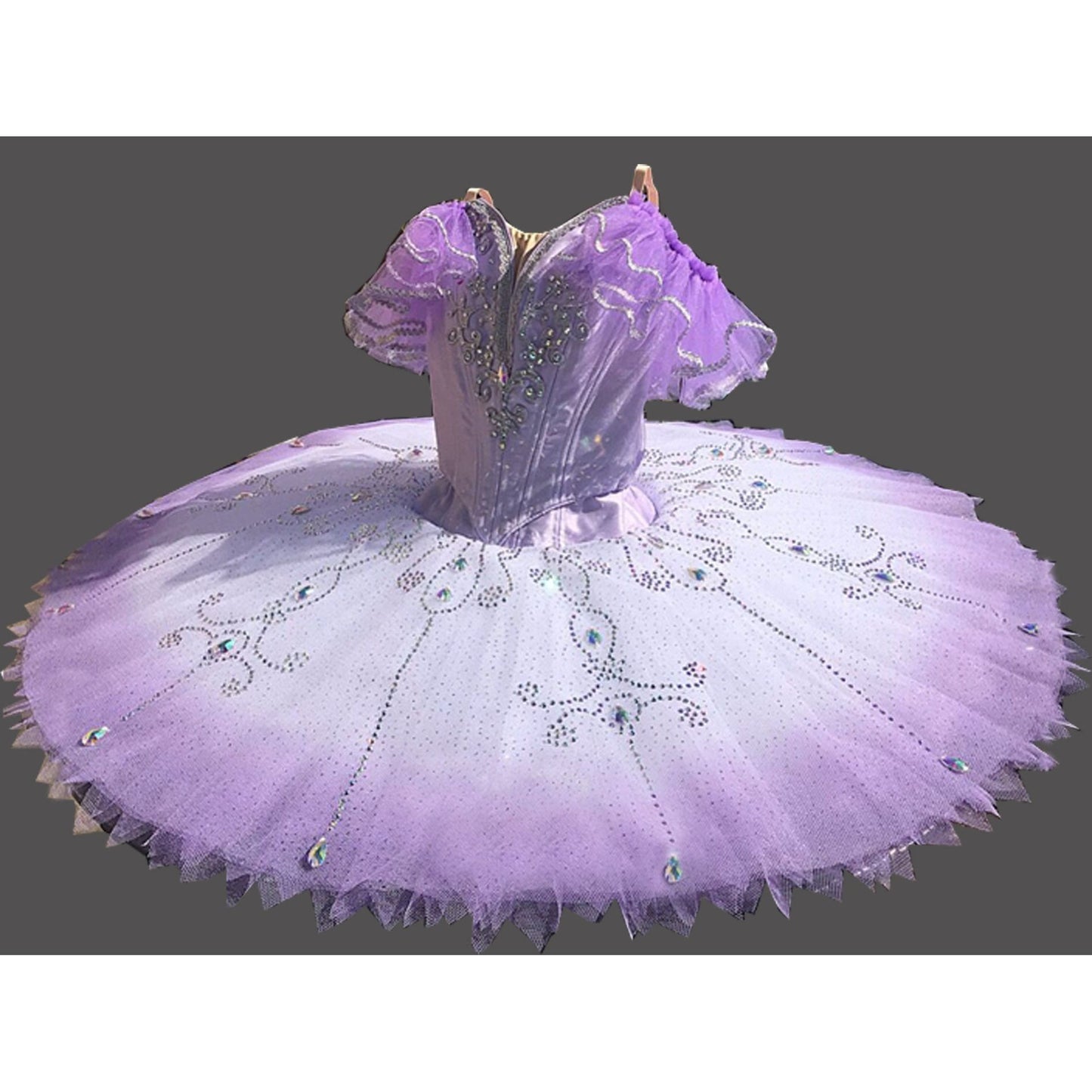 Legacy Premium Collection Ombre Lilac, Sugar Plum, Snow, Aurora Pancake Tutu - 11 Styles