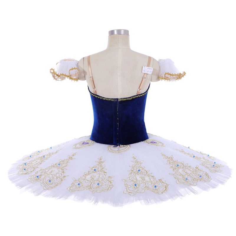 Golden Navy Blue Professional Classical Tutu