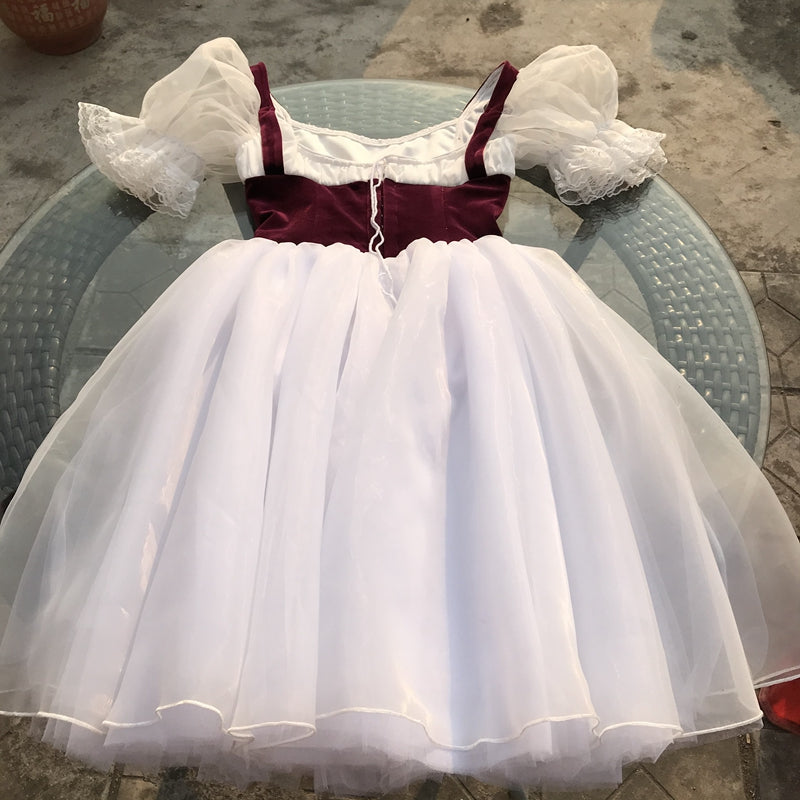 Romantic Ballet Peasant Tutu Dress