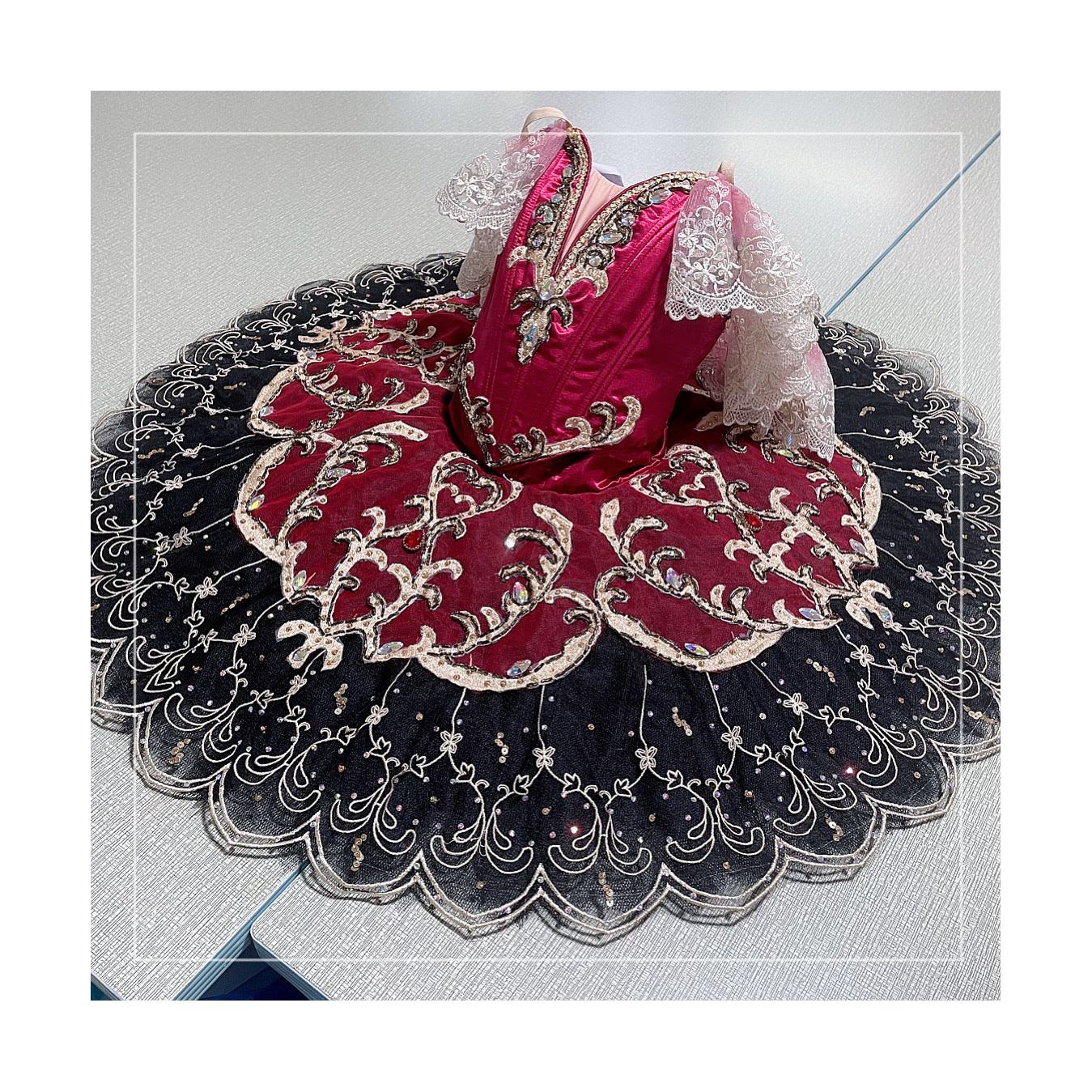 Spanish Royal Elegant Pancake Tutu