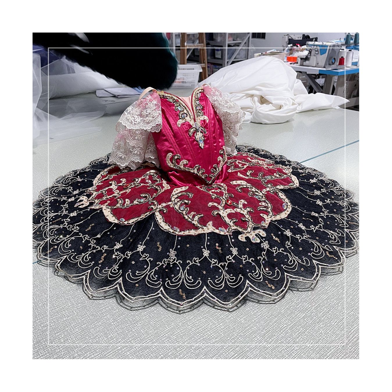 Spanish Royal Elegant Pancake Tutu