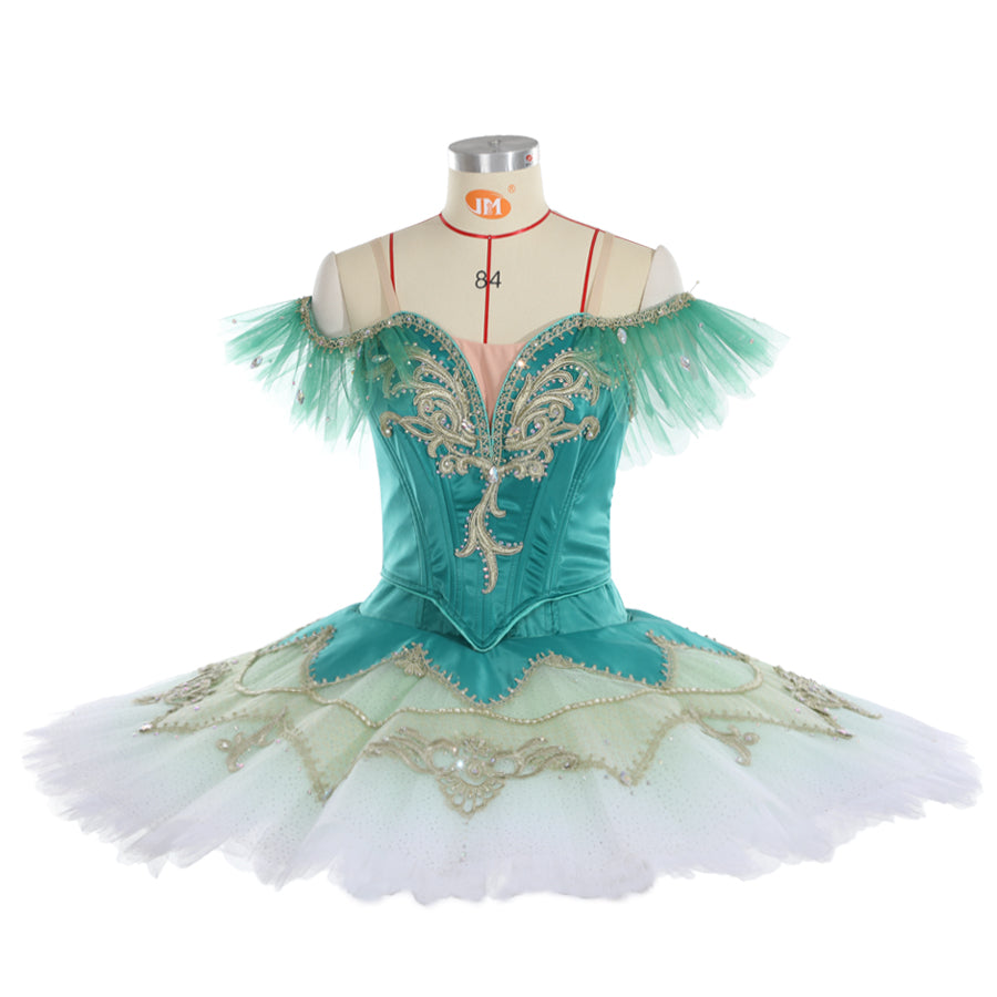 Royalty Pink or Green Premium Pancake Tutu