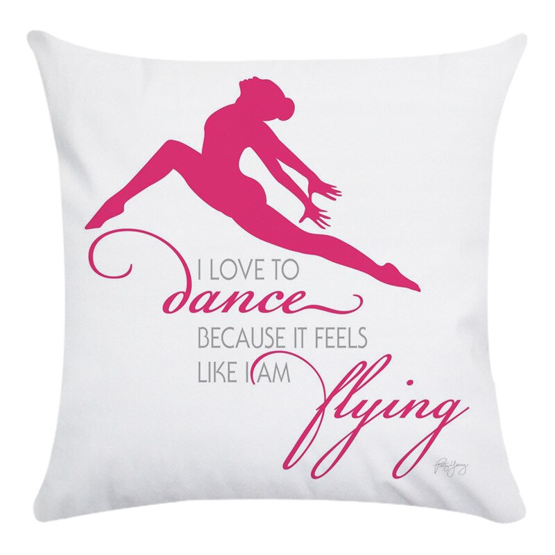 Ballerina Decorative Cushion Cover