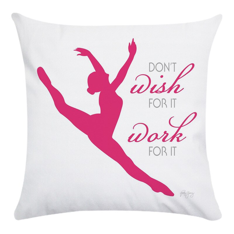 Ballerina Decorative Cushion Cover