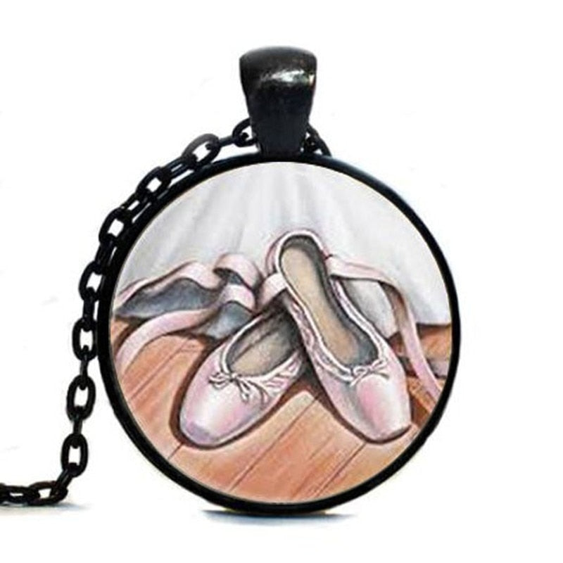Ballerina Slippers Necklace
