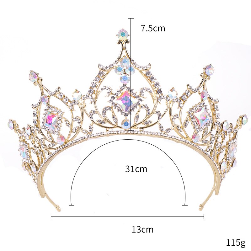 Royal Queen Performance Crystal Tiara Crown