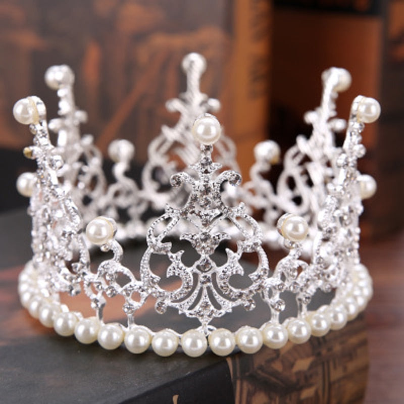 Gold or Silver Ice Queen Performance Crystal Crown