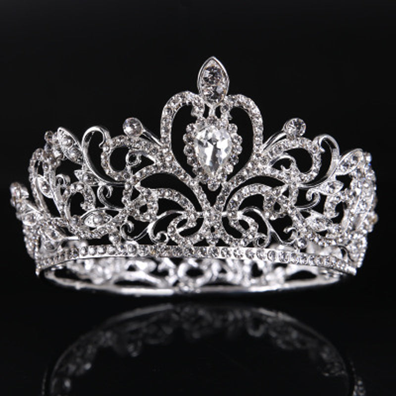 Gold or Silver Ice Queen Performance Crystal Crown
