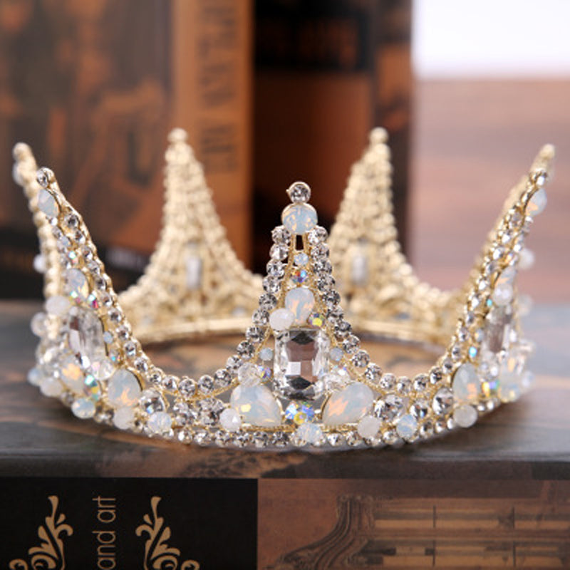 Gold or Silver Ice Queen Performance Crystal Crown