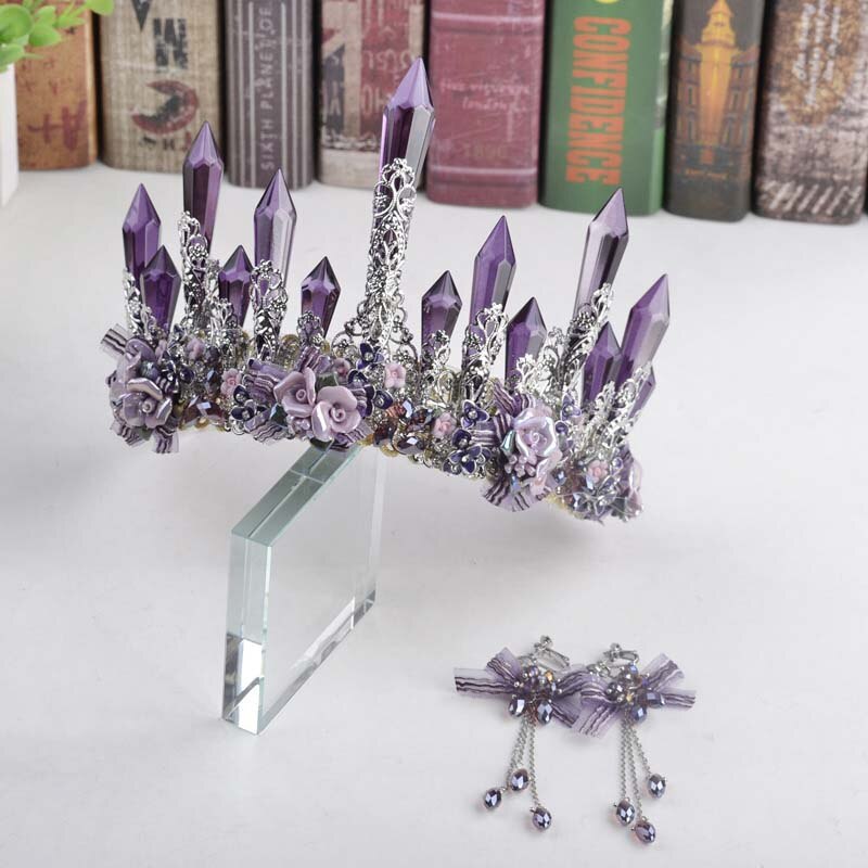 Purple, Red OR Multi Color Performance Ballet Crown